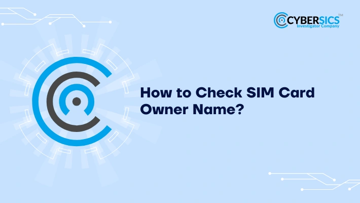 check sim card owner name