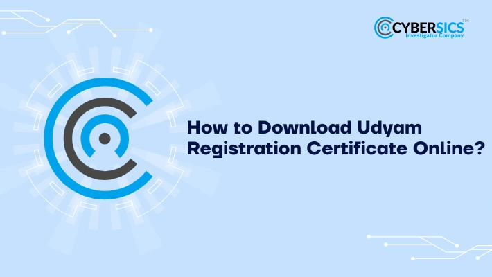 download Udyam Registration Certificate online