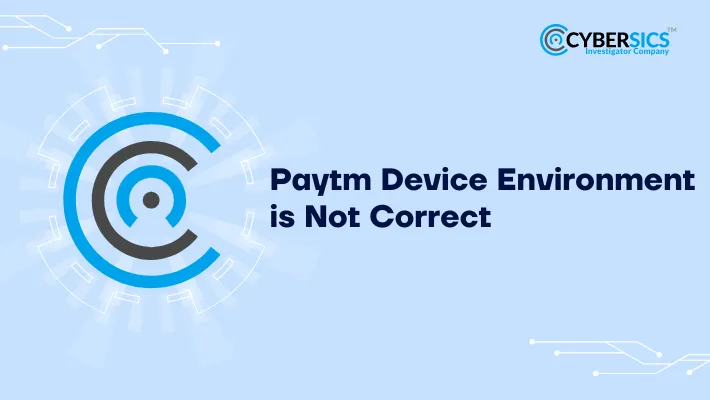 Paytm Device Environment is Not Correct